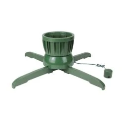 Northlight 24" Green Musical Rotating Tree Stand For Live Trees