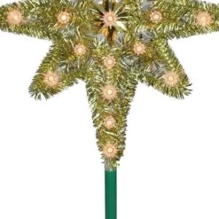 Northlight 21" Gold Lighted Star Of Bethlehem Tree Topper 15 Northlight 21" Gold Lighted Star Of Bethlehem Tree Topper -Holiday Glow D253701S 14