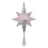 Northlight 11" Lighted Clear Crystal Star Of Bethlehem Tree Topper 2 Northlight 11" Lighted Clear Crystal Star Of Bethlehem Tree Topper -Holiday Glow D253706S 1