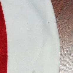 Northlight 46" Red & White Reindeer Embroidered Christmas Tree Skirt -Holiday Glow D253707S 2