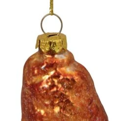 Northlight 4.5" Glitter Glass Buffalo Chicken Wing Ornament 17 Northlight 4.5" Glitter Glass Buffalo Chicken Wing Ornament -Holiday Glow D253802S 15