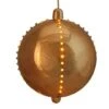 Northlight 7.5" Copper Gold Cascading LED Ball Ornament -Holiday Glow D253814S 1