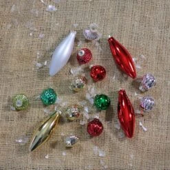 Northlight 16ct. Traditional Glass Finial, Onion & Ball Ornaments 7 Northlight 16ct. Traditional Glass Finial, Onion & Ball Ornaments -Holiday Glow D253832S 2