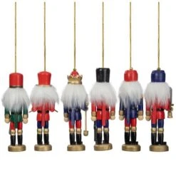Northlight 6ct. Classic Nutcracker Ornaments 14 Northlight 6ct. Classic Nutcracker Ornaments -Holiday Glow D253857S 13