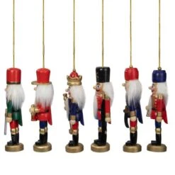 Northlight 6ct. Classic Nutcracker Ornaments 15 Northlight 6ct. Classic Nutcracker Ornaments -Holiday Glow D253857S 14