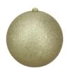 Northlight 10" Gold Holographic Glitter Shatterproof Christmas Ball Ornament 1 Northlight 10" Gold Holographic Glitter Shatterproof Christmas Ball Ornament -Holiday Glow D253875S 1