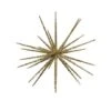 Northlight 12" Shimmering Gold Glitter Starburst Christmas Ornament -Holiday Glow D253896S 1