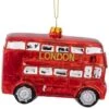 Northlight 4.5" Red Double Decker London Tour Bus Christmas Ornament -Holiday Glow D253902S 1