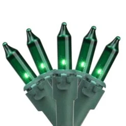 Northlight 50ct. Mini Christmas String Lights With Green Wire
