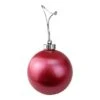 Northlight 6" Red LED Shatterproof Ornaments, 3ct. -Holiday Glow D254015S 1