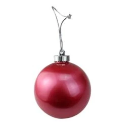 Northlight 6" Red LED Shatterproof Ornaments, 3ct.