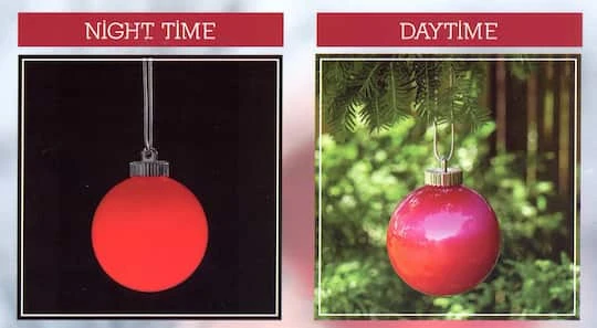 Northlight 6" Red LED Shatterproof Ornaments, 3ct. 8 Northlight 6" Red LED Shatterproof Ornaments, 3ct. - Image 6
