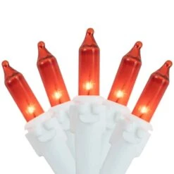 Northlight 100ct. Mini Christmas String Lights With White Wire Gold 18 Northlight 100ct. Mini Christmas String Lights With White Wire Gold -Holiday Glow D254016S 11