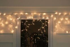 Northlight 300ct. Clear Mini Incandescent Icicle String Lights 18 Northlight 300ct. Clear Mini Incandescent Icicle String Lights -Holiday Glow D254018S 13