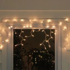 Northlight 300ct. Clear Mini Incandescent Icicle String Lights 14 Northlight 300ct. Clear Mini Incandescent Icicle String Lights -Holiday Glow D254018S 3