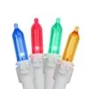 Northlight 100ct. LED Mini Christmas Lights With White Wire Multicolor