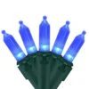 Northlight 100ct. LED Mini Christmas Lights With Green Wire Blue 1 Northlight 100ct. LED Mini Christmas Lights With Green Wire Blue -Holiday Glow D254042S 1