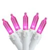 Northlight 100ct. Pink LED String Lights -Holiday Glow D254045S 1