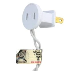 Northlight 100ct. LED Mini Christmas Lights With White Wire Purple 9 Northlight 100ct. LED Mini Christmas Lights With White Wire Purple -Holiday Glow D254053S 2