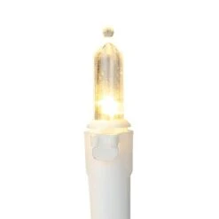 Northlight 100ct. LED Mini Christmas Lights With White Wire Warm White -Holiday Glow D254062S 14