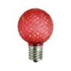 Northlight Red Faceted LED G40 Replacement Bulbs, 25ct. 1 Northlight Red Faceted LED G40 Replacement Bulbs, 25ct. -Holiday Glow D254074S 1