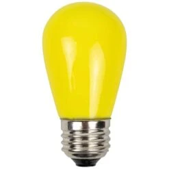 Northlight Opaque LED S14 Replacement Bulbs, 25ct. Yellow 15 Northlight Opaque LED S14 Replacement Bulbs, 25ct. Yellow -Holiday Glow D254076S 13