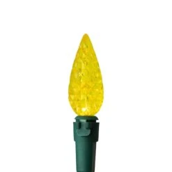 Northlight 70ct. Multicolor Faceted C6 LED String Lights 25 Northlight 70ct. Multicolor Faceted C6 LED String Lights -Holiday Glow D254080S 14