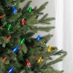 Northlight 25ct. LED C7 Christmas String Lights Multicolor 18 Northlight 25ct. LED C7 Christmas String Lights Multicolor -Holiday Glow D254084S 13