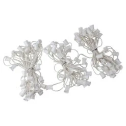 Northlight 100ft. Commercial Christmas Light Socket Set -Holiday Glow D254094S 11