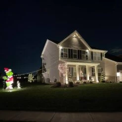 Northlight 100ct. Faceted LED C9 Christmas String Lights Warm White -Holiday Glow D254101S 16