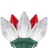 Northlight 25ct. C9 Christmas String Lights With Green Wire Red/Pure White 2 Northlight 25ct. C9 Christmas String Lights With Green Wire Red/Pure White -Holiday Glow D254102S 1