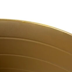 Glitzhome® 22" Gold Metal Tree Collar 15 Glitzhome® 22" Gold Metal Tree Collar -Holiday Glow D254132S 5