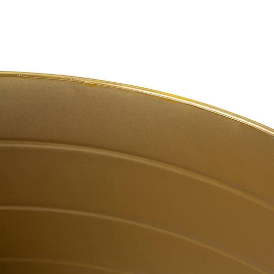 Glitzhome® 22" Gold Metal Tree Collar 8 Glitzhome® 22" Gold Metal Tree Collar - Image 6