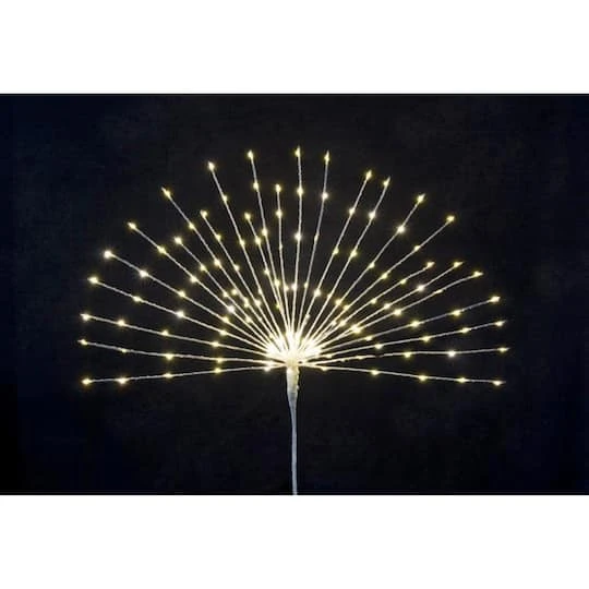 Melrose Warm White LED Starburst Tree Topper Set, 30" X 31" 4 Melrose Warm White LED Starburst Tree Topper Set, 30" X 31" - Image 2