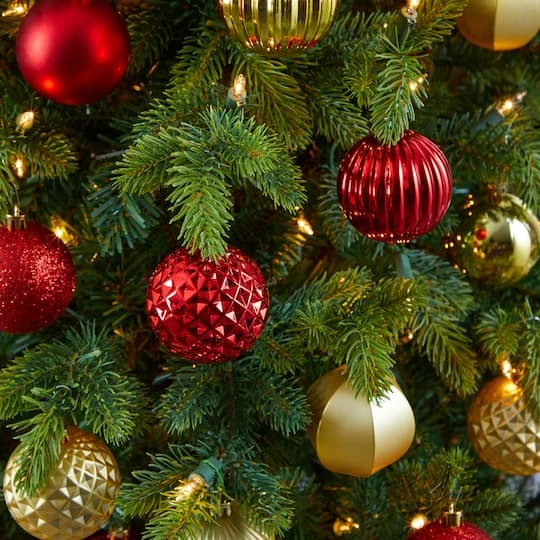 101ct. 2" Red & Gold Shatterproof Ball Ornaments 8 101ct. 2" Red & Gold Shatterproof Ball Ornaments - Image 6