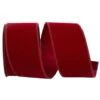JAM Paper 2.5" X 10yd. Velvet & Satin Wired Ribbon 2 JAM Paper 2.5" X 10yd. Velvet & Satin Wired Ribbon -Holiday Glow D341073S 1