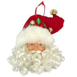 Santa's Workshop Merry Christmas Claus Ornaments, 2ct.