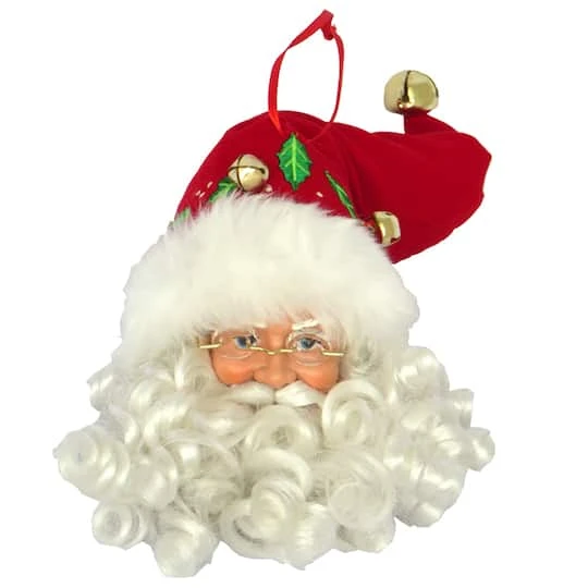 Santa's Workshop Merry Christmas Claus Ornaments, 2ct. 3 Santa's Workshop Merry Christmas Claus Ornaments, 2ct.