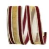 Reliant 2.5" X 50yd. Spirit 2 Wired Ribbon Burgundy 1 Reliant 2.5" X 50yd. Spirit 2 Wired Ribbon Burgundy -Holiday Glow D377564S 1