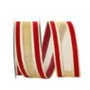 Reliant 2.5" X 25yd. Spirit 2 Wired Ribbon Scarlet 2 Reliant 2.5" X 25yd. Spirit 2 Wired Ribbon Scarlet -Holiday Glow D377574S 1