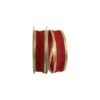 The Ribbon Roll 1.5" X 20yd. Wired Grand Edge Dupioni Ribbon -Holiday Glow D377981S 1