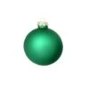 Whitehurst 8ct. 3.25" Matte Glass Ball Ornaments Green Matte -Holiday Glow D384954S 11