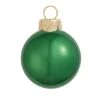 Whitehurst 40ct. 1.5" Pearl Glass Christmas Ornaments Green 1 Whitehurst 40ct. 1.5" Pearl Glass Christmas Ornaments Green -Holiday Glow D384962S 11