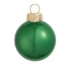 Whitehurst 28ct. 2" Pearl Glass Ball Ornaments Green -Holiday Glow D384963S 11