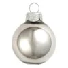 Whitehurst 40ct. 1.5" Shiny Glass Christmas Ornaments Silver 1 Whitehurst 40ct. 1.5" Shiny Glass Christmas Ornaments Silver -Holiday Glow D384973S 11