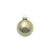 Whitehurst 8ct. 3.25" Shiny Glass Ball Ornaments Gold Shiny -Holiday Glow D384990S 11