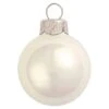 Whitehurst 28ct. 2" Pearl Glass Ball Ornaments White Polar 2 Whitehurst 28ct. 2" Pearl Glass Ball Ornaments White Polar -Holiday Glow D385000S 1