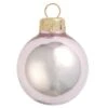 Whitehurst 6ct. 4" Shiny Glass Ball Ornaments Baby Pink Shiny 1 Whitehurst 6ct. 4" Shiny Glass Ball Ornaments Baby Pink Shiny -Holiday Glow D385026S 1