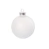Whitehurst 6ct. 4" Frost Glass Ball Ornaments -Holiday Glow D385059S 1