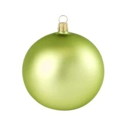Whitehurst 28ct. 2" Matte Glass Ball Ornaments Lime